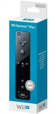 Nintendo Wii U Remote Plus Black foto