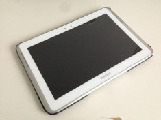 AMSUNG N8000 GALAXY NOTE 10.1 Wi-Fi +3G White stare foarte buna , necodat + Accesorii ! foto