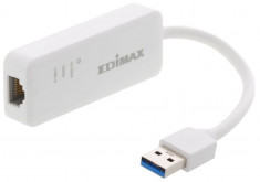 Placa de retea Edimax EU-4306 USB 3.0 la RJ45 foto