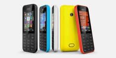 Telefon mobil Nokia 208 Dual Sim, Rosu foto