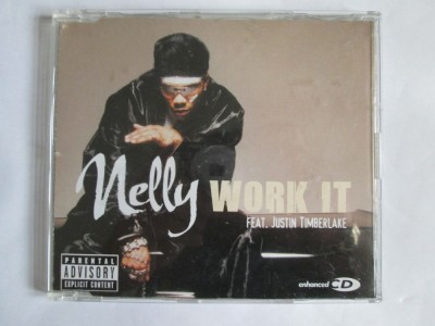 CD ORIGINAL NELLY WORK IT FEAT.JUSTIN TIMBERLAKE foto