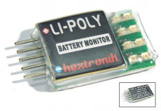 HXT LiPoly Battery Monitor for 4S Packs (FS00574) foto