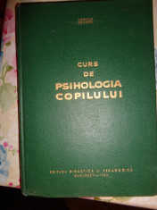 Curs de psihologia copilului- Ursula Schiopu foto