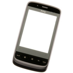 Carcasa fata cu Touchscreen HTC Mega, Touch2, T3333 argintie Originala foto