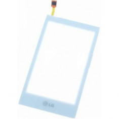 Digitizer geam Touch screen Touchscreen LG GT400, GT505 alb Original NOU foto