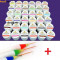 Kit Set Gel 36 Color Geluri Colorate 5ML (8G) GD COCO Lampa uv PENSULE PICTURA