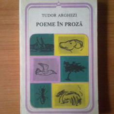 d8 Poeme in proza - Tudor Arghezi