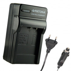 Incarcator compatibil Fuji FinePix NP50 F50fd pentru camere digitale foto video + adaptor masina 12V foto