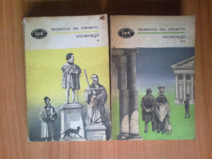 n Federico de Roberto-Viceregii - 2 volume