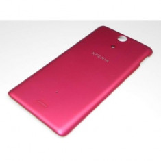 Capac baterie Sony LT25i Xperia V roz Original NOU foto
