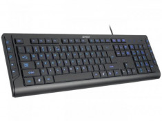 Tastatura A4Tech iluminata KD-600L Multimedia, USB foto