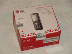 Telefon LG GS117 cu Wireless FM (receptioneaza radio fara ajutorul castilor) | NOU | SIGILAT | LICITATIE LA PRETUL FINAL | TRANSPORT GRATUIT foto
