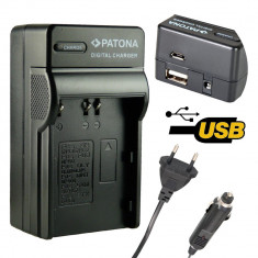 Incarcator cu USB micro-usb Nikon ENEL3E EN-EL3 EN-EL3E D300 D200 D70 foto