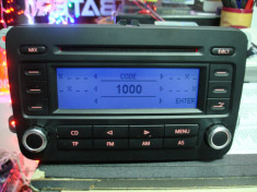RCD 300 CD AUTO VW STARE PERFECTA CU COD SECURITATE foto