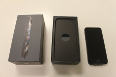 iPhone 5 16 GB Negru | Nou Sigilat 0:00 Minute | ORANGE RO Factura foto