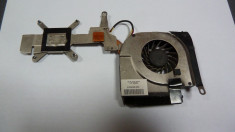 Cooler ventilator laptop +heatsink / racitor 431448-001, DFS531205M30T, F6D0-CCW HP Pavilion dv6200 PRESARIO V6000 V6100 V6300 V6400 V6500 V6600 V6700 foto