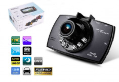 DVR Auto Novatek Camera Video 12 Megapixeli Full HD 1080P cu WDR si Nightvision H.264 30fps G Sensor 170? Ecran WIDE Verificare Colet / GARANTIE foto