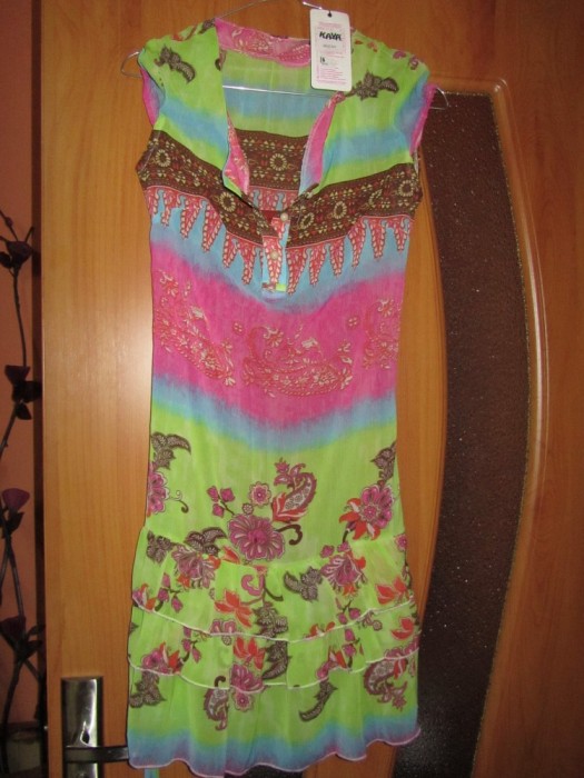 Rochita voal multicolor