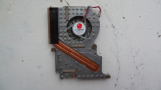 Cooler ventilator laptop +heatsink / racitor E32-0100161-L01 MSI S260 foto