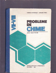 PROBLEME DE CHIMIE -PENTRU CLASELA 7 -8 foto