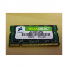 Memorie laptop 2GB DDR2 Corsair ValueSelect VS2GSDS667D2 foto