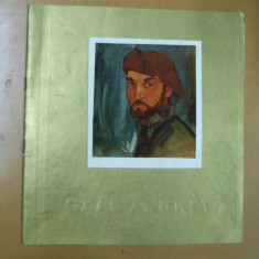 Catalog expozitie Gaal Andras pictura Miercurea Ciuc 1986 cuprinde lista completa exponate