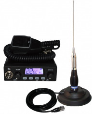 Resigilat - 2014 - Kit Statie radio CB TTi TCB-1000 + Antena PNI ML100 foto