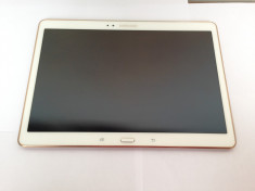 Samsung Galaxy Tab S T805 SM-T805 16GB 4G 10.5 White GOLD Octa-Core 1.9Ghz foto