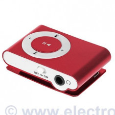 MP3 PLAYER ROSU QUER foto