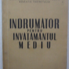 Indrumator pentru Invatamantul Mediu (1940)