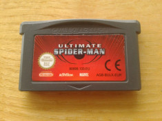 Vand joc Ultimate SpiderMan / Ultimate Spider - Man pentru gameboy / game boy advance foto