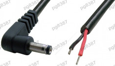 Cablu alimentare DC, 2,1mm, lungime 30cm - 128274 foto
