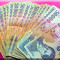 MOKAZIE : LOT 20 bancnote 50000 lei 1996 de la 1 euro!!!