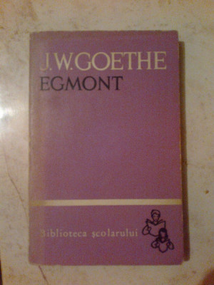 n5 Egmont : vol.II - J. Goethe foto
