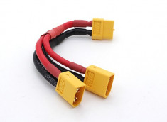 XT60 Harness for 2 Packs in Parallel 12AWG Wire (FS00580) foto