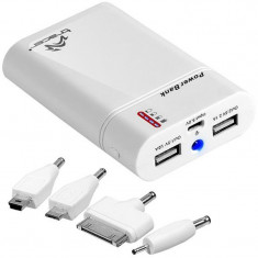 Acumulator extern telefon TRACER Power Bank 8400 mAh White foto