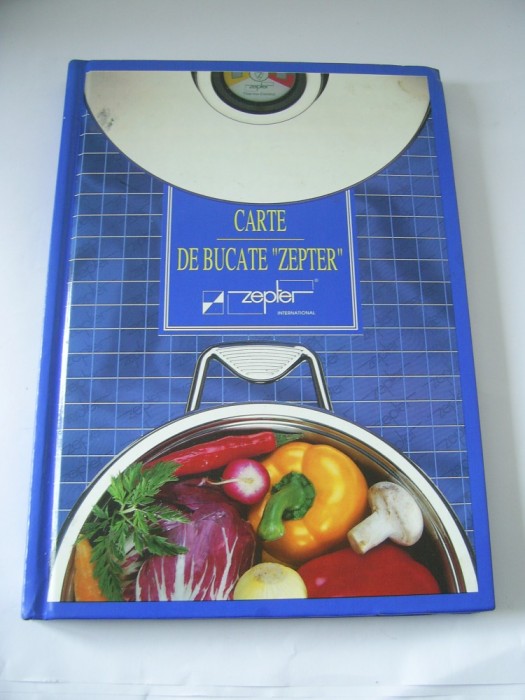 CARTE DE BUCATE ZEPTER , APROAPE NOUA . CARTE DE BUCATE ZEPTER , APROAPE NOUA .