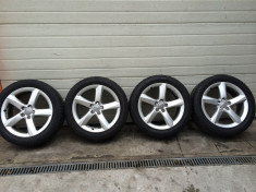 Jante 19&amp;quot; originale Audi A8,A7 cu anvelope iarna dunlop 235/50R19 NOI foto