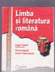 LIMBA SI LITERATURA ROMANA -MANUAL PENTRU CLASA A-11 -A foto