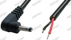Cablu alimentare DC, 3,4x1,3x8mm, lungime 1,5m - 128273 foto