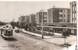 CPI (B4447) BUCURESTI. CARTIERUL MUNCITORESC FERENTARI, CIRCULATA, STAMPILA, 1960, TRAMVAI, Fotografie