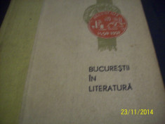 bucurestii in literatura 1962 foto