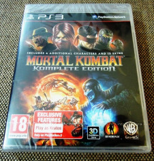joc Mortal kombat Komplete Edition, PS3, original si sigilat, 79.99 lei! foto
