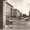 CPI (B4449) BUCURESTI. VEDERE DIN PIATA PALATULUI R.P.R., EDITURA MERIDIANE, CIRCULATA, STAMPILE, TIMBRU, 1962