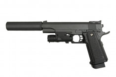 Replica G6 Galaxy full metal cu amortizor si laser arma airsoft pusca pistol aer comprimat sniper shotgun foto