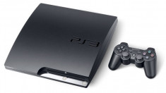 PS3 Slim 320 GB + Controller + Jocuri foto