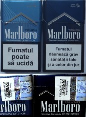 10 PACHETE TIGARI MARLBORO TOUCH TIMBRATE ROMANIA 6 MG SI 4 MG -PRET SPECIAL/BUC foto