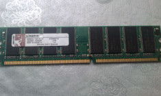 MEMORIE RAM 1 GB DDR PC2700 333MHZ KINGSTON PERFECT FUNCTIONALA+ BONUS foto