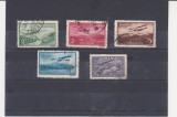 1931 -Vederi - posta aeriana - serie stampilata, Aviatie, Stampilat
