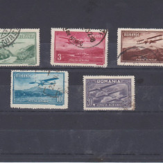 1931 -Vederi - posta aeriana - serie stampilata